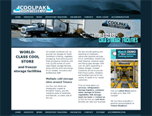 Tablet Screenshot of coolpak.co.nz